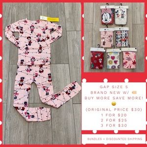 Each sold separately or bundle! Long Sleeve Pajama